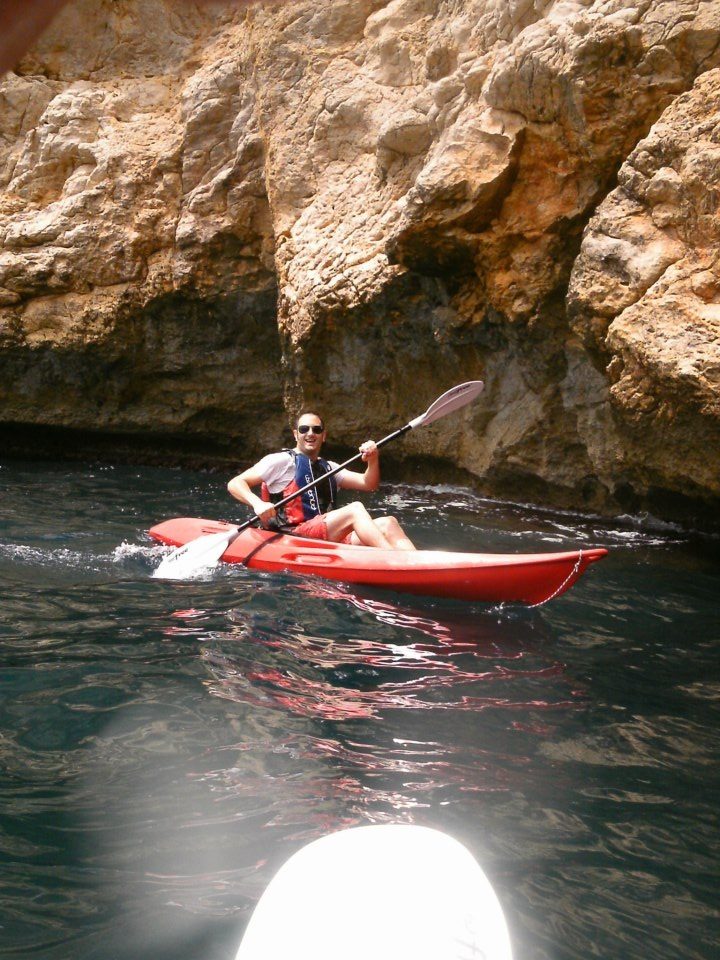 Kayak de Mar cerca de Valencia