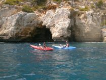  Kayak de mar en la Cala El Moraig, Benitachell