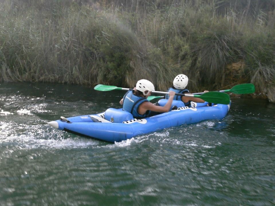 Descenso en canoas en Valencia