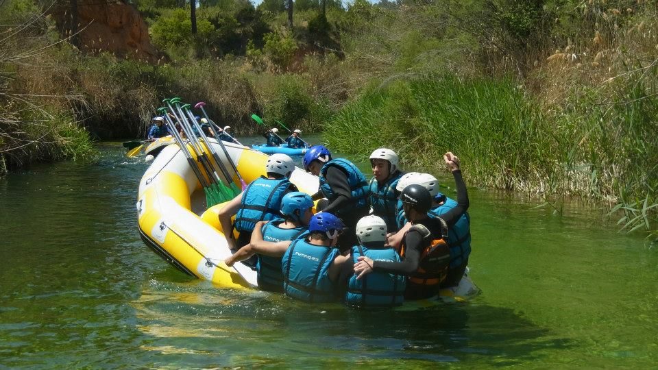 Despedidas de soltero con rafting