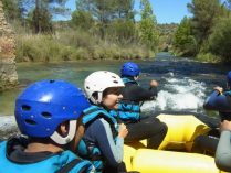 Descenso de rafting en Valencia