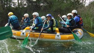 Rafting para escolares